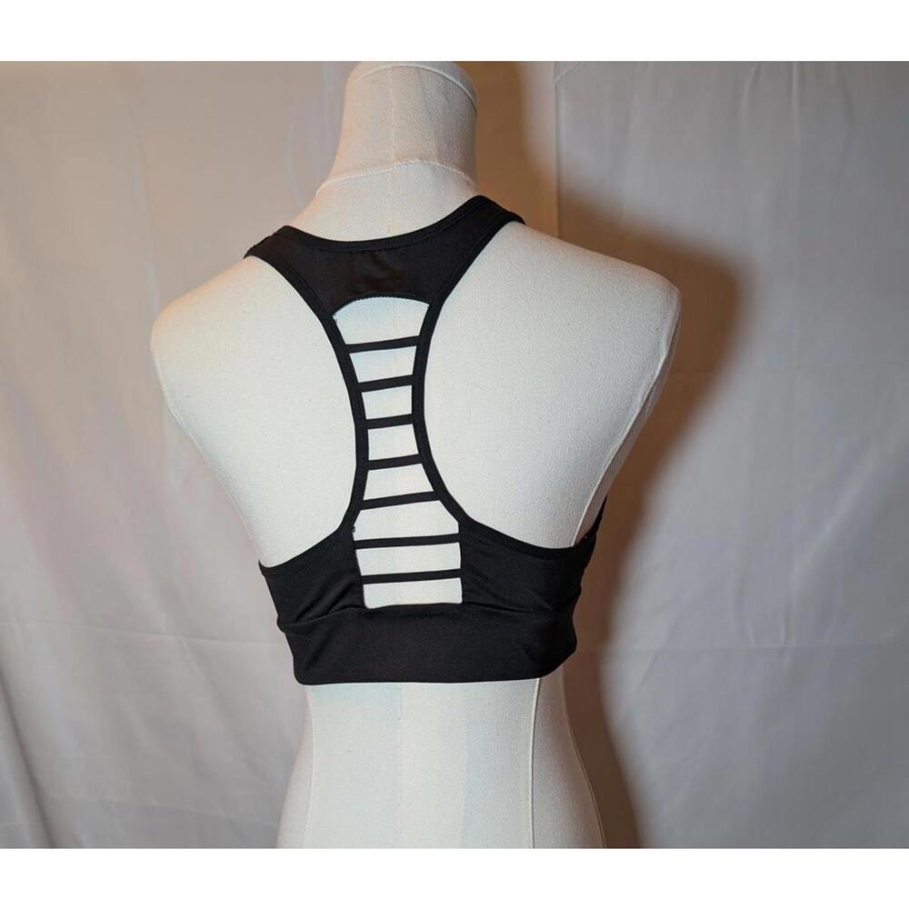 Victoria's Secret Sport Women's Active Sports Bra Large w/ Chest & Back Cut-Outs - Picture 2 of 6